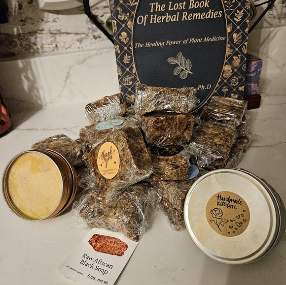 FREE 2oz African Black Soap with 6oz Shea Butter Scalp & Hair Treatment 🧼 - Picture 5 of 16